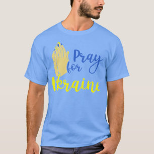 T-shirt Priez Pour L'Ukraine Tee I Stand With Ukraine Ukra