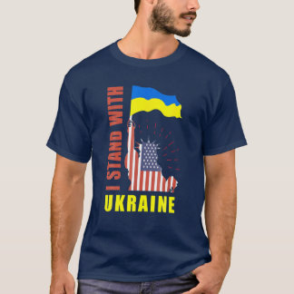 T-shirt Priez Pour L'Ukraine Ukrainiens Ukrainiens Slava U