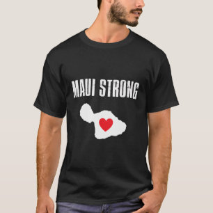 T-shirt Priez Pour Maui Hawaii Fort