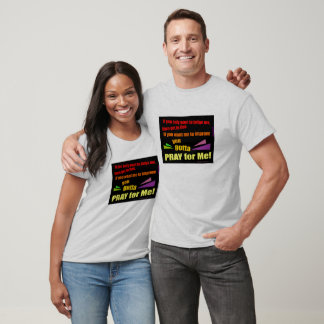 T-shirt Priez pour moi