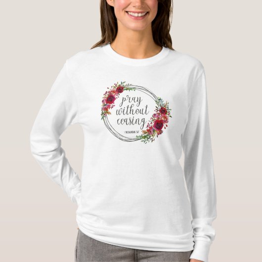 T-shirt Priez Sans Cesse (Devant)