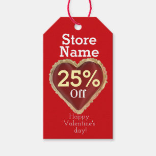 T shirt prijs cadeaulabel