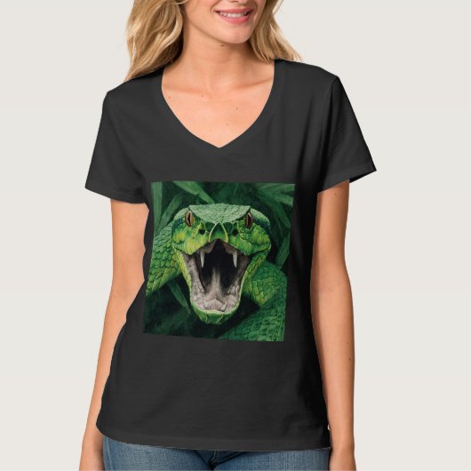 T-shirt Primal Power 008 – Serpent (Devant)