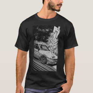 T-Shirt prime de dérive initiale D Toyota AE86
