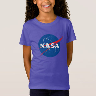 T-shirt Prime Nebula Purple pour filles de la NASA