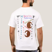 T-shirt Primitifs mauvais de lune (Dos)