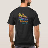 T-shirt Primo Chapin lutte pour la pauvreté" (Dos)