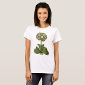 T-shirt Primula Auraria Bleu (Devant entier)