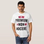 T-shirt primum non nocere Latin Nurse (Devant entier)