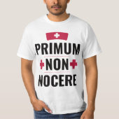T-shirt primum non nocere Latin Nurse (Devant)