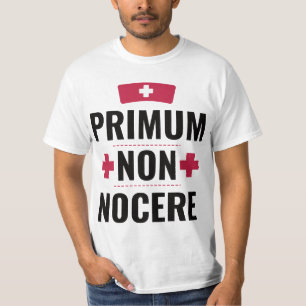 T-shirt primum non nocere Latin Nurse
