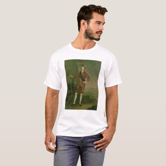 T-shirt Prince Charles Edouard Stuart (Devant entier)