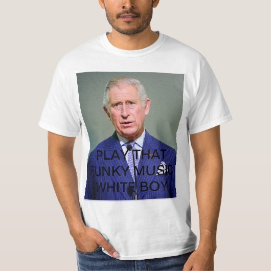 T-SHIRT PRINCE CHARLES SHIRT FUNKY (Devant)