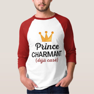 T-shirt Prince charmant déjà casé