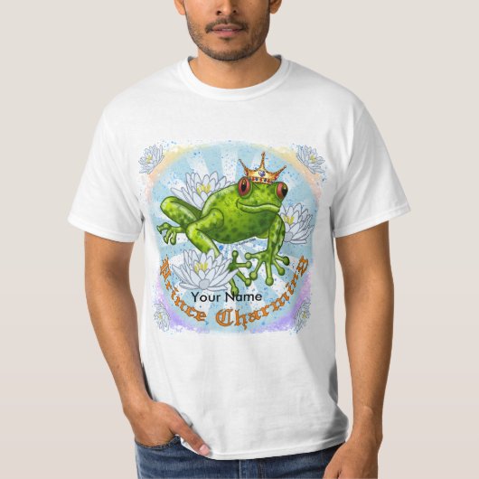 T-shirt Prince Charmant Grenouille  (Devant)