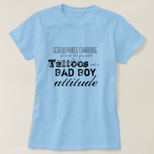 T-shirt Prince charme de vis… (Design devant)