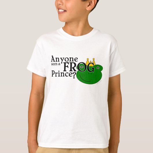 T-shirt Prince de grenouille (Devant)