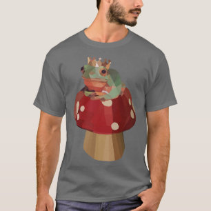 T-shirt Prince de grenouille sur un champignon