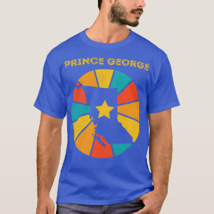 T-shirt Prince George Colombie-Britannique Canada Vintage 