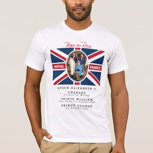 T-shirt Prince George - William & Kate (Devant)