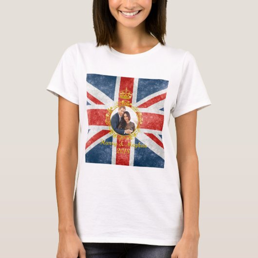 T-shirt Prince Harry et Meghan Markle (Devant)