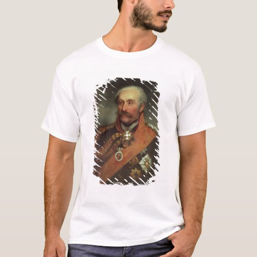 T-shirt Prince Von Blucher c.1816 de maréchal de champ (Devant)