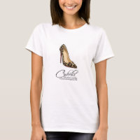 T-Shirt Princess Cinderella Leopard Chaussures Cit