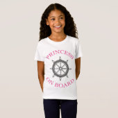 T-shirt PRINCESS ON BARD (Devant entier)