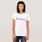 T-shirt Princess Script (Devant entier)