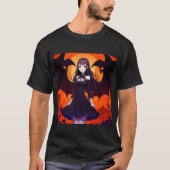 T-SHIRT PRINCESS VAMPIRE DES BATS - GOTHIQUE (Devant)