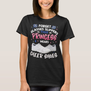 T-shirt Princess Wears Cheer Chaussures Pom-pom girl Cheer