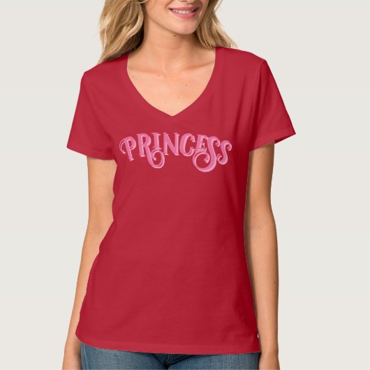 T-shirt princesse (Devant)