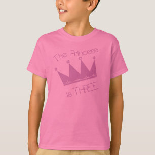 T-shirt Princesse 3ème anniversaire