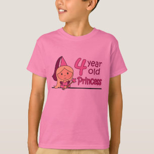T-shirt Princesse Age 4