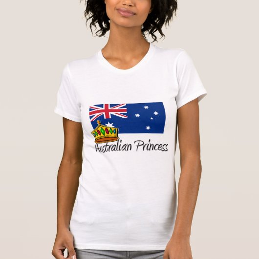 T-shirt Princesse australienne (Devant)
