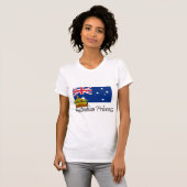 T-shirt Princesse australienne (Devant entier)