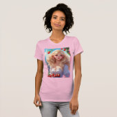 T-shirt Princesse aux fraises (Devant entier)