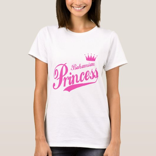 T-shirt Princesse bahamienne (Devant)