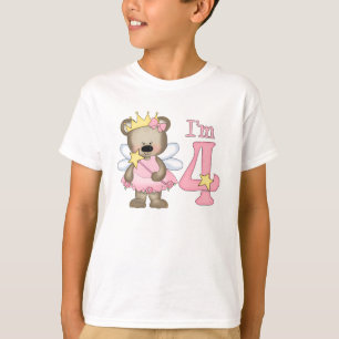 T-shirt Princesse Bear 4e anniversaire