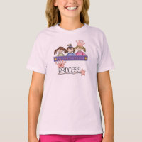 Princesse blonde de soirée pyjamas