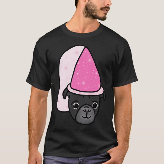 T-shirt Princesse Carlin noir (Devant)