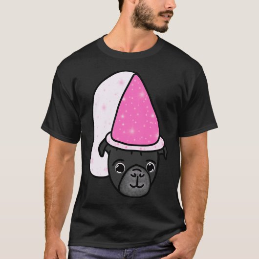 T-shirt Princesse Carlin Noir Classique 30 (Devant)