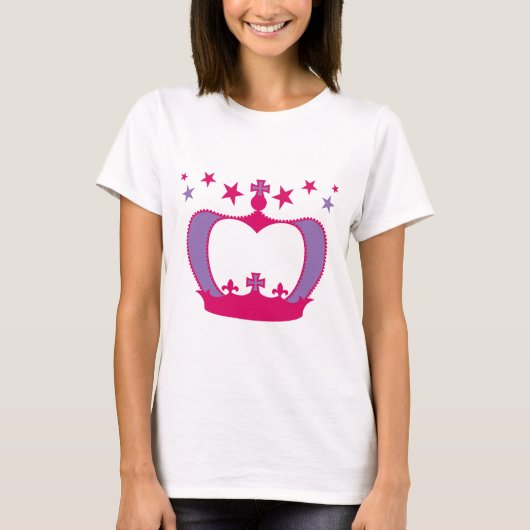 T-shirt Princesse Crown (Devant)