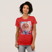 T-shirt princesse d'anniversaire (Devant entier)