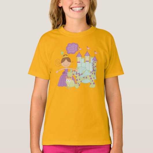 T-shirt Princesse de brune (Devant)