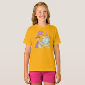 T-shirt Princesse de brune (Devant entier)