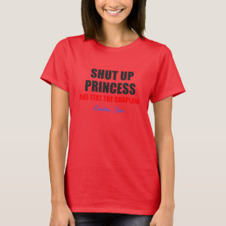 T-SHIRT PRINCESSE DE FERMETURE