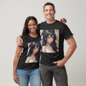 T-shirt princesse de fille anime (Unisexe)