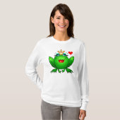 T-shirt Princesse de grenouille avec Madame avec du charme (Devant entier)