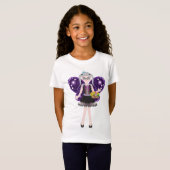 T-Shirt Princesse de la fée violette (Devant entier)